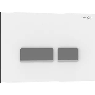 Mexen Tex 07 przycisk spłukujący, biały - 6107-01 - Przyciski spłukujące Mexen Tex 07 przycisk spłukujący, biały - 6107-01 - Przyciski spłukujące - miniaturka - grafika 1