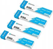 Akcesoria do drona - BetaFPV BT2.0 550mAh 4-pack Zestaw baterii do dronów 1S 3.8V, 550mAh - miniaturka - grafika 1