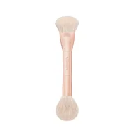 Pędzle do makijażu - PATRICK TA Dual-Ended Blush Brush| Dwustronny pędzel do apliakcji różu - miniaturka - grafika 1