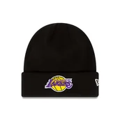 Czapki męskie - Czapka Zimowa New Era Los Angeles Lakers Essential Cuff Beanie Hat Knit - 60348856 - miniaturka - grafika 1