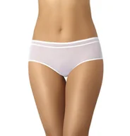 Majtki damskie - Majtki szorty klasyczne siateczkowe Nano białe, Teyli - miniaturka - grafika 1