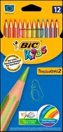 Przybory szkolne - Bic Kredki TROPICOLOR PUDEŁKO 12 - miniaturka - grafika 1