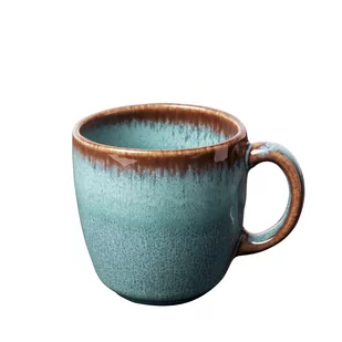 Turkusowo-brązowa kamionkowa filiżanka Villeroy & Boch Like Lave, 190 ml - Filiżanki - miniaturka - grafika 1