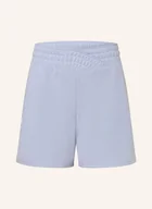 Spodenki damskie - Under Armour Szorty Dresowe Ua Rival Terry blau - miniaturka - grafika 1