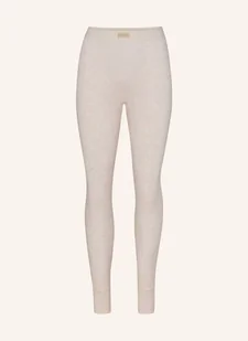 Skims Legginsy Rekreacyjne Cotton Rib beige - Legginsy - miniaturka - grafika 1