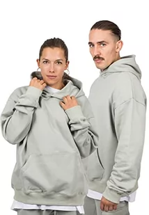 Blackskies Bluza z kapturem oversize, ciężka bluza z kapturem, streetwear, luksusowa bluza męska i damska, Sage Green, XXL - Bluzy damskie - miniaturka - grafika 1