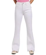 Spodnie damskie - SPODNIE JEANSY DAMSKIE BIAŁE LEE 112351239 BREESE ILLUMINATED WHITE 25/31 - miniaturka - grafika 1