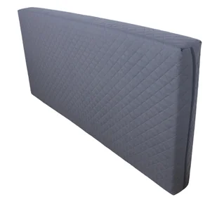 POKROWIEC NA MATERAC PIKOWANY CIEMNY SZARY POKROWIEC NA MATERAC PIKOWANY CIEMNY SZARY 70x140x18 - Pokrowce na materace - miniaturka - grafika 1