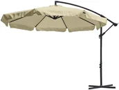 Parasole ogrodowe - PARASOL OGRODOWY CZAPLA UV 50+ BEŻOWY - miniaturka - grafika 1