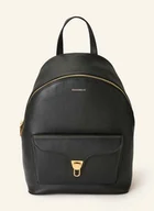 Plecaki - Coccinelle Plecak Beat Generatio schwarz - COCCINELLE - miniaturka - grafika 1