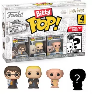 Funko Bitty POP!, figurki kolekcjonerskie, Harry Potter, 4pack. - Figurki kolekcjonerskie - miniaturka - grafika 1