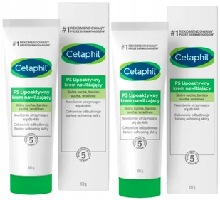Cetaphil Ps Lipoaktywny Krem nawilżający 2x100 g - Kremy do twarzy - miniaturka - grafika 1
