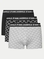 Majtki męskie - KARL LAGERFELD Komplet 3 par bokserek A1M47086 Kolorowy - miniaturka - grafika 1