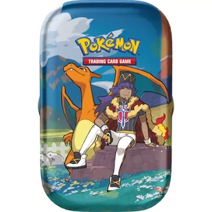 Pokemon TCG: Crown Zenith Mini Tin Leon - Gry planszowe - miniaturka - grafika 1