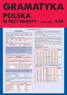 E-booki - nauka - Gramatyka polska w trzy minuty - miniaturka - grafika 1