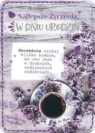 Kartki okolicznościowe i zaproszenia - Kartka urodzinowa z pięknym mottem GM765 - miniaturka - grafika 1