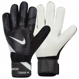 Rękawice Nike GK Match Jr FJ4862-011 czarny 11 - Piłka nożna - miniaturka - grafika 1