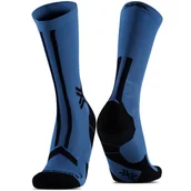 Skarpetki sportowe męskie - X-SOCKS Skarpety biegowe TRAILRUN DISCOVER CREW mineral blue/x black - miniaturka - grafika 1