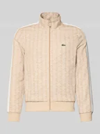 Bluzy męskie - Bluza rozpinana o kroju regular fit z dodatkiem bawełny - miniaturka - grafika 1