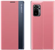 Etui i futerały do telefonów - Smart Cover Sleep Case pokrowiec etui z klapką typu Xiaomi Redmi K40 Pro+ / K40 Pro / K40 / Poco F3 różowy - miniaturka - grafika 1