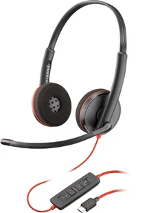 HP Blackwire C3220 Stereo USB-C Headset +Carry Case - Słuchawki - miniaturka - grafika 1