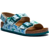 Buty dla chłopców - Birkenstock Sandały Milano | z dodatkiem skóry - miniaturka - grafika 1