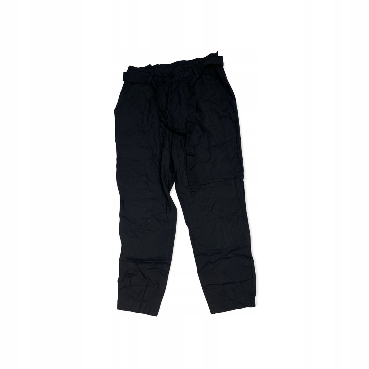 Materiałowe spodnie damskie H&M 40