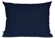 Poszewki na poduszki - Poszewka 40x60 bawełniana Semplice granatowa - miniaturka - grafika 1