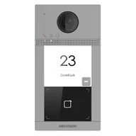 Wideodomofony - Hikvision DS-KV8113-WME1(C)/FLUSH/EU wideodomofon 2 MP Czarny, Szary - miniaturka - grafika 1
