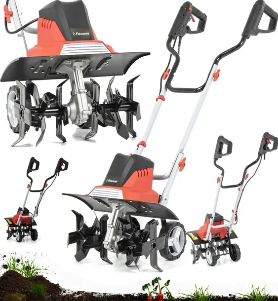 Glebogryzarka Elektryczna Faworyt Mieszacz Ziemi Kultywator 1800w 40cm