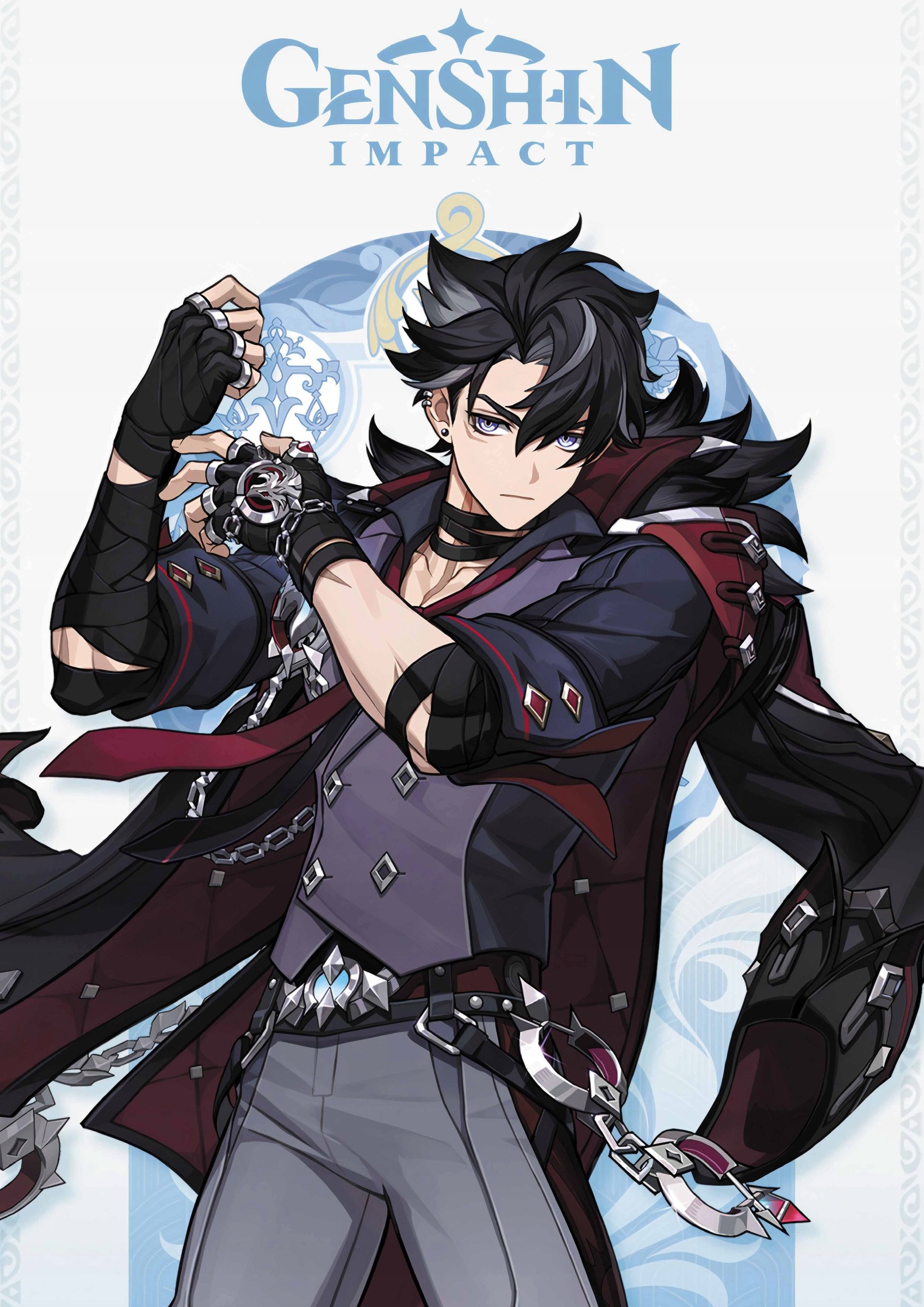 Plakat A1 Genshin Impact Anime Gra Wriothesley