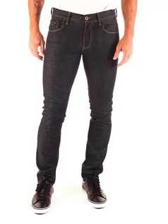 Spodnie męskie - Tommy Hilfiger Dżinsy - Regular fit - w kolorze czarnym - grafika 1
