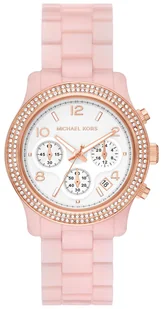 Zegarek Zegarek Michael Kors MK7424 RUNWAY - - Zegarki damskie - miniaturka - grafika 1