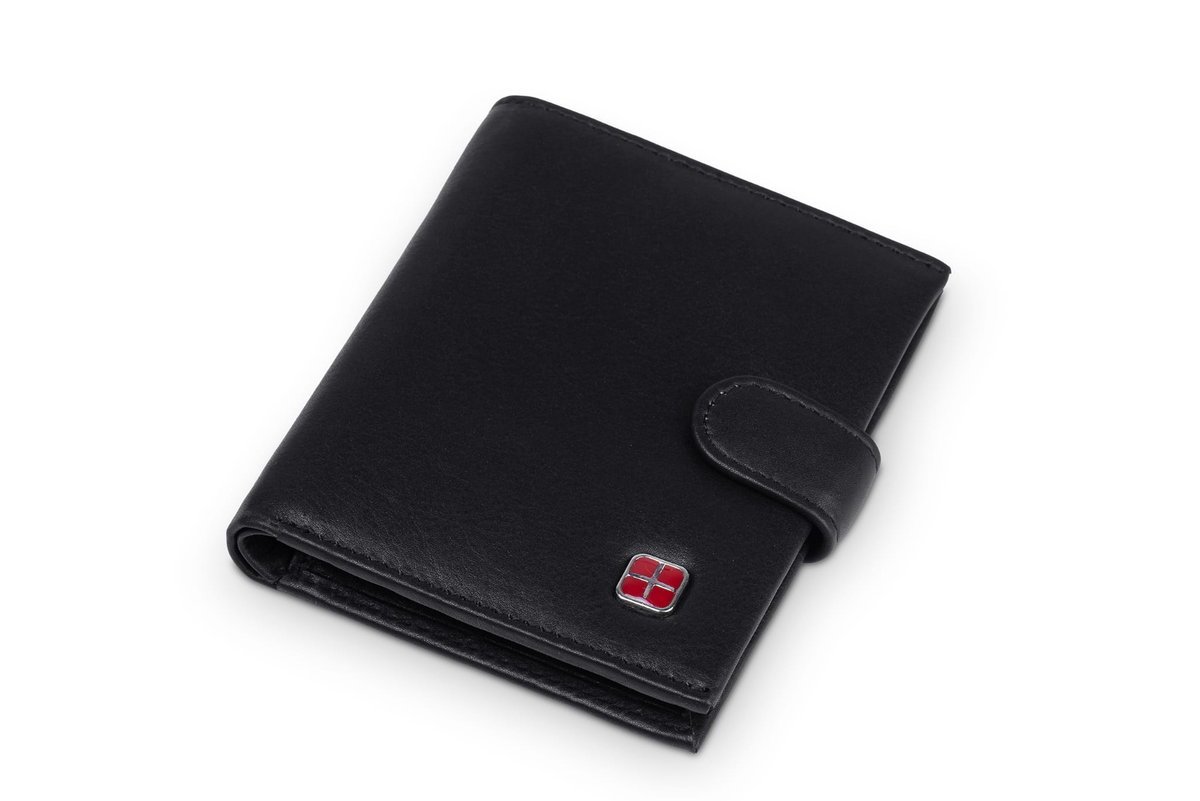 Portfel męski Skórzany Albatross Cruz Czarny