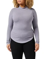 Koszulki i topy damskie - Triumph Women's Climate Control LSL TOP Turtle Neck górna część piżamowa, ciemnoszary melanż, 38 - miniaturka - grafika 1