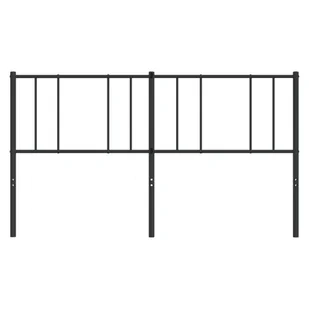 Metalowe wezgłowie, czarne, 200 cm Lumarko! - Inne meble do sypialni - miniaturka - grafika 6