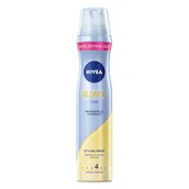 Kosmetyki do stylizacji włosów - Nivea Hair Care Styling Olśniewający Blond lakier do włosów 250 ml - miniaturka - grafika 1