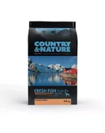 Sucha karma dla psów - COUNTRY&NATURE Oceanic White Fish Recipe. Karma dla psów ras średnich i dużych - ryby białe morskie 14kg - miniaturka - grafika 1