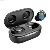 Słuchawki - Tribit FlyBuds 3 TWS mini BTH98 czarne - miniaturka - grafika 1
