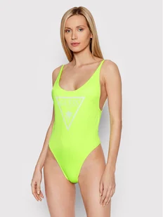 Guess Strój kąpielowy E02J33 MC044 Zielony - Stroje kąpielowe - miniaturka - grafika 1