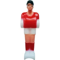 Piłkarzyki - Czerwony piłkarz figurka, postacie do piłkarzyków - miniaturka - grafika 1