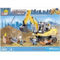 Cobi Action Town Prace Budowlane 1666 - Klocki - miniaturka - grafika 1