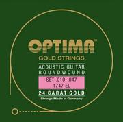 Struny gitarowe  - Optima 1747 EL 24K Gold Acoustics - miniaturka - grafika 1