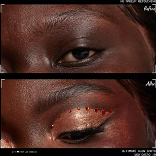 NYX Professional Makeup Ultimate Glow Shots 10 Wow Cacao - Cienie do powiek - miniaturka - grafika 4