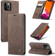 Etui i futerały do telefonów - Etui na telefon komórkowy Caseme do Iphone iPhone 12 / 12 Pro - ciemnobrązowy - miniaturka - grafika 1