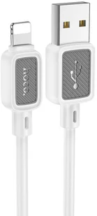 Kabel USB A do Lightning Hoco 2,4A 1 m X108 biały - Kable USB - miniaturka - grafika 1