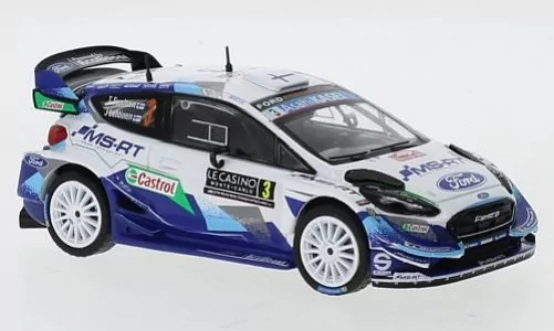 Ixo Models Ford Fiesta Wrc 3 Rallye Monte Carlo 2 1:43 Ram745