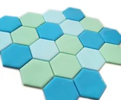 Dodatki do ciast w proszku - Cukrowe kafelki Morskie ozdoba na tort 20szt - miniaturka - grafika 1