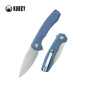 Noże - Nóż składany Kubey Calyce Blue G10, Bead Blasted AUS-10 (KU901M) - miniaturka - grafika 1