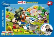 Puzzle - Liscianigiochi Maxi Puzzle dwustronne 31481 - Myszka Miki, 108 el. - miniaturka - grafika 1